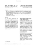 Tổng hợp, nghiên cứu cấu trúc của các phức chất Ni(II) và Pd(II) với N(4)-phenyl thiosemicacbazit