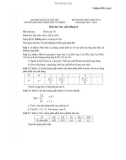 Đề thi kết thúc học phần học kỳ II năm học 2015-2016 môn Xác suất thống kê - ĐH Khoa học Tự nhiên