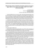 Hiện trạng loài vượn đen má trắng (nomascus leucogenys ogiby, 1840) tại Khu bảo tồn thiên nhiên Xuân Liên, tỉnh Thanh Hóa