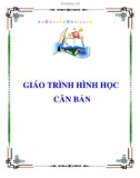 GIÁO TRÌNH: HÌNH HỌC CĂN BẢN