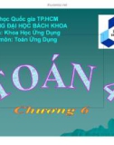 Bài giảng Toán 4 - Chương 6: Phương trình vi phân cấp hai