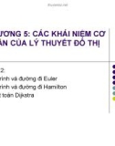 Bài giảng Toán rời rạc - Chương 5: Các khái niệm cơ bản của lý thuyết đồ thị (Phần 2) (ĐH Công nghệ Thông tin)