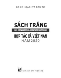 Sách trắng hợp tác xã Vi͏ệt Nam năm 2020