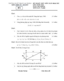 Đề thi HK môn Toán rời rạc năm 2016 - CĐ Kỹ Thuật Cao Thắng - Đề 2