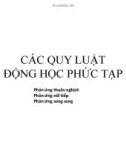 Bài giảng Hoá lý 2 - Bài 5 (Phần 2: Động hoá học)