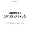 Bài giảng Toán 2: Chương 3 - ThS. Huỳnh Văn Kha