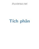 Bài giảng Vi tích phân 1B: Tích phân