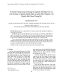 Liên kết vùng trong sử dụng tài nguyên khí hậu, bảo vệ môi trường và phòng tránh thiên tai giữa Tây Nguyên với Duyên Hải Nam Trung Bộ