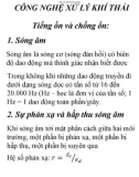 Bài giảng Công nghệ xử lý khí thải: Tiếng ồn và chống ồn - Nguyễn Văn Hiển