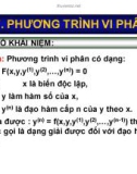 Bài giảng Toán kinh tế: Chương 7 - Nguyễn Ngọc Lam