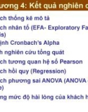 Bài giảng Phương pháp nghiên cứu khoa học - Chương 4: Kết quả nghiên cứu