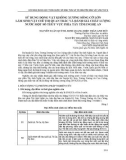 Sử dụng động vật không xương sống cỡ lớn làm sinh vật chỉ thị quan trắc và đánh giá chất lượng nước một số thủy vực phía tây tỉnh Nghệ An