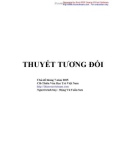 Tài liệu: Thuyết tương đối