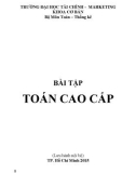 Toán cao cấp và các dạng bài tập