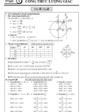 Chuyên đề: Hệ thức lượng giác