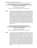 Hóa chất bảo vệ thực vật clo hữu cơ trong nước và trầm tích tại trạm quan trắc môi trường biển nha trang trong 10 năm gần đây (2005 2014)
