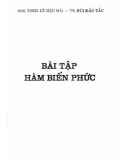 bài tập hàm biến phức: phần 1