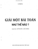 Phương pháp Giải một bài toán - Phần 1