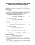 Tính chập suy rộng của các phép biến đổi tích phân Fourier consine và kontorovich-lebedev với hàm trọng - ThS. Trịnh Tuân