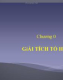 Bài giảng Toán cao cấp - Chương 0: Giải tích tổ hợp