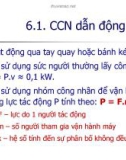 Giáo trình hướng dẫn phân tích cấu tạo cơ cấu cân bằng lực tác dụng với vận tốc chuyển động p7