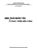 Tìm hiểu Sinh thái nhân văn và phát triển bền vững: Phần 1