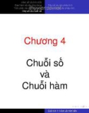 Bài giảng Giải tích 1: Chuỗi số và Chuỗi hàm