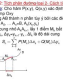 Bài giảng Giải tích 2 - Chương 3: Tích phân đường (Phần 2)