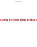 Bài giảng Giải tích 2: Chương 2 - Trần Ngọc Diễm (Phần 2)