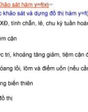 Bài giảng môn Giải tích 1 - Chương 3: Đạo hàm và vi phân (p4)