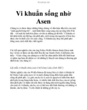 Vi khuẩn sống nhờ Asen