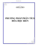 PHƯƠNG PHÁP PHÂN TÍCH HÓA HỌC BIỂN