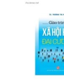 Giáo trình Xã hội học đại cương: Phần 1 - NXB Tổng hợp Thành phố Hồ Chí Minh