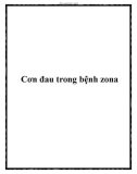 Cơn đau trong bệnh zona