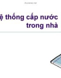 Bài giảng Hệ thống cấp nước trong nhà