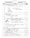 Đáp án đề thi học kỳ II năm học 2017-2018 môn Toán 2 - ĐH Sư phạm Kỹ thuật