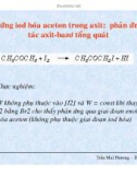 Phản ứng xúc tác - Phần 6