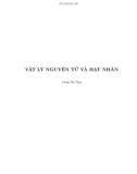 Giáo trình Vật lý nguyên tử và hạt nhân - Lương Văn Tùng