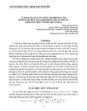 Lý thuyết gia tăng sóng âm (phonon âm) do hấp thụ bức xạ laser trong dây lượng tử hình chữ nhật với hố thế vô hạn