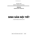 Giáo trình Sinh sản nội tiết: Phần 1 - Trần Duy Nga