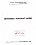 Một số phương pháp nghiên cứu trẻ em: Phần 1