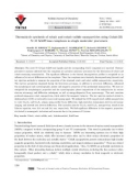 Thermolytic synthesis of cobalt and cobalt sulfide nanoparticles using Cobalt(II) N∧O Schiff base complexes as single molecular precursors