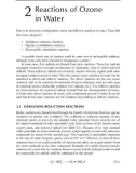 Ozone Reaction Kinetics for Water and Wastewater Systems - Chapter 2