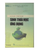 Giáo trình Sinh thái học ứng dụng: Phần 1