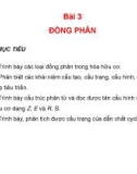 Bài giảng Hoá hữu cơ: Bài 3 - PGS.TS. Nguyễn Thị Thu Trâm