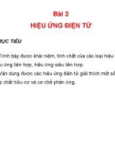 Bài giảng Hoá hữu cơ: Bài 2 - PGS.TS. Nguyễn Thị Thu Trâm