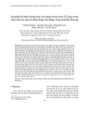 Sự phân bố hàm lượng kim loại nặng trong nước lỗ rỗng trong trầm tích tại một số điểm thuộc hệ thống sông tỉnh Hải Dương