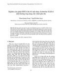 Nghiên cứu ghép EDTA lên bề mặt nhựa Amberlite XAD-4 định hướng ứng dụng cho chiết pha rắn