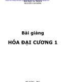 Bài giảng hóa đại cương 1 - ĐH Sư Phạm Tp.HCM