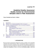 Environmental Risk Assessment Reports - Chapter 11